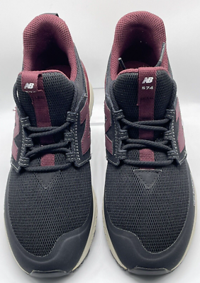 New Balance 574 Sport Decon Black Burgundy MS574DTY Size 7.5  display picture 1