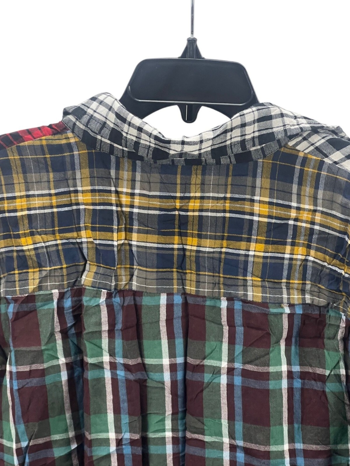 Live 4 Truth Patchwork Plaid Button-Up Shirt Mult… - image 3