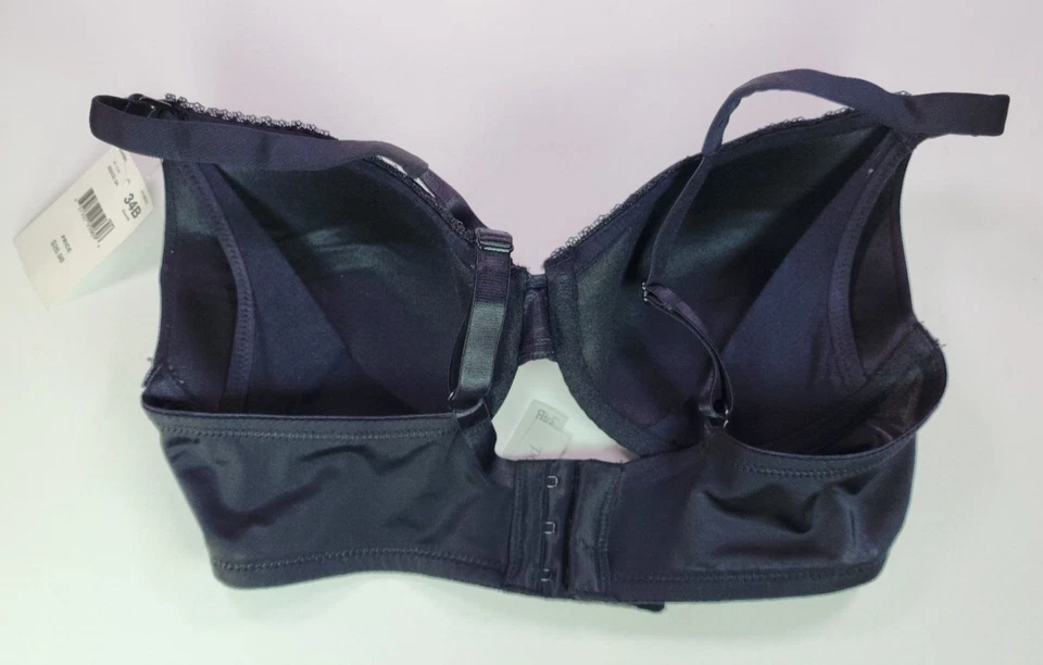 Sujetador de lactancia íntima maternidad maternidad talla 34B inalámbrico negro nuevo para mujer Foto 2 de 4