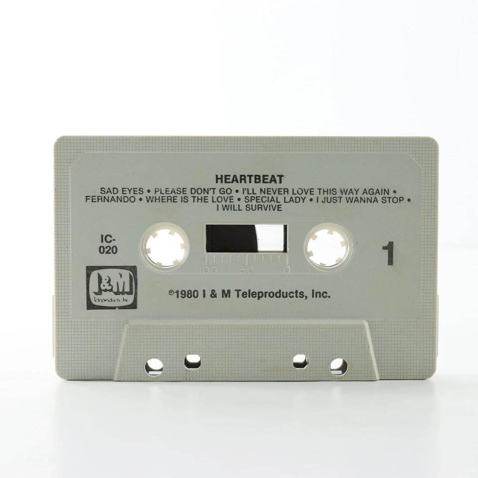 Heartbeat by Various (Cassette Tape, 1980, I & M Teleproducts) TESTED IC-020 - Image 3 of 4