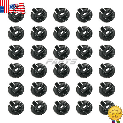 30Pcs For Audi A1 A4 A5 A6 Wheel Arch Lining Splash Guard Clips Black 4F0825429A