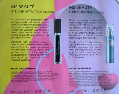M2 Beaute   5ml   Eyelash Activating Serum Lashes Wimpernserum XXL+ Hair Serum
