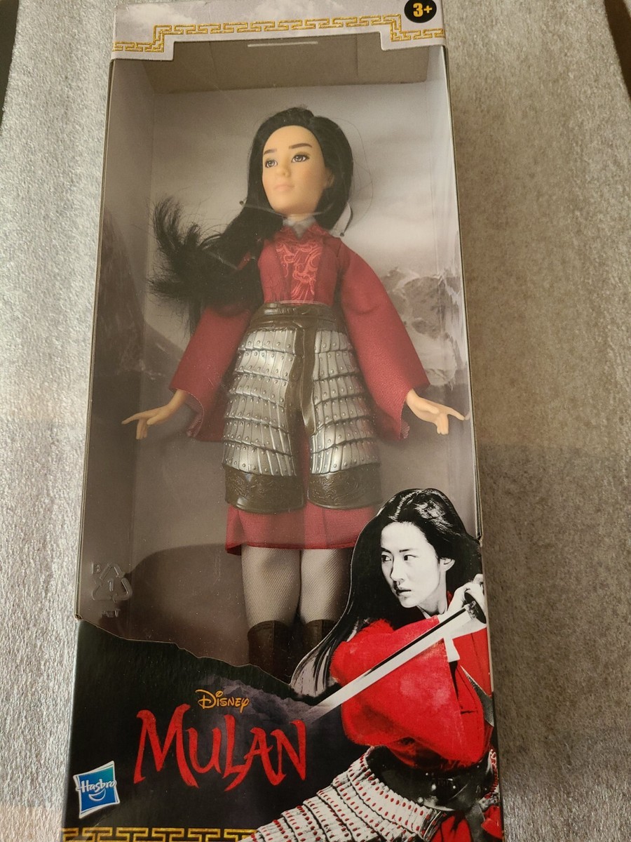 Live Action Mulan Hasbro Doll Disney Princess Warrior Moves Mulan