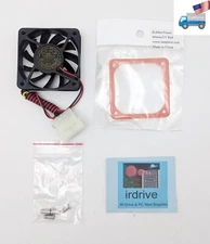 NEW UL 60mm x15mm 4pin Molex 12V PC System Case Cooling Fan + Anti-Vibration Pad