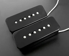 Epiphone P90 Soap Bar Neck Pickup Black Alnico 2 Magnets Vintage Tone From OEM