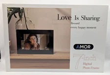 Digital Photo Frame with Wifi - 8GB Storage - 7 inch - NEW In Box - Keepsake