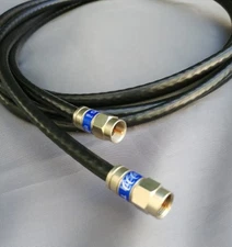 PCT-TRS-6LMG RG6 Black Cable 1 FT-100 FT for Satellite HD Antenna TV 