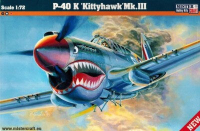 Mistercraft - 042202 - D 220 - Curtiss P-40K Kittyhawk Mk. III - 1:72