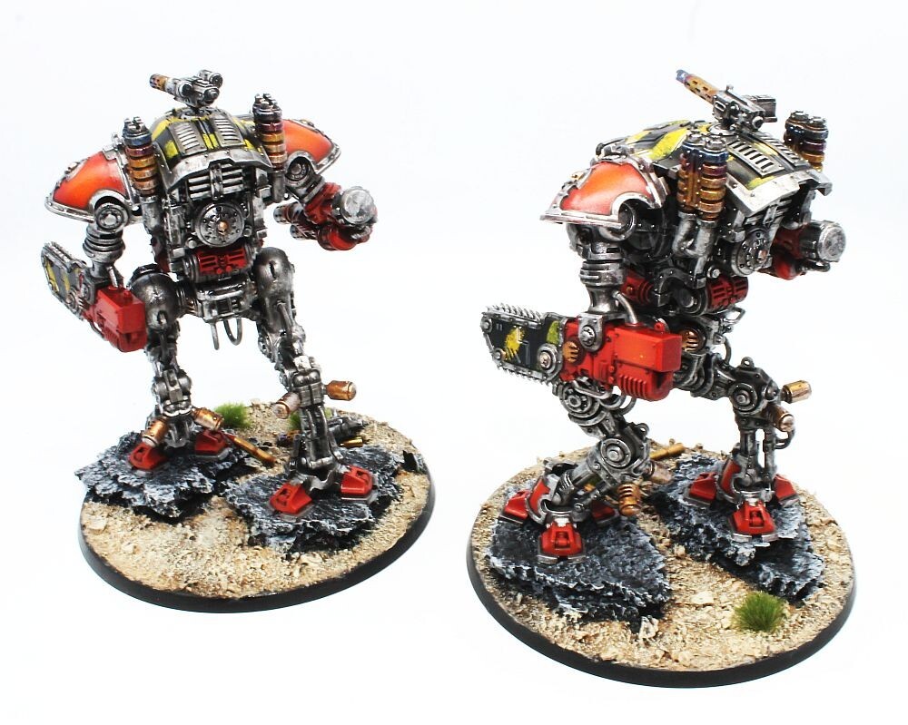 模型製作用品 Imperial Knight Armiger Armiger Warglaives Instructions Free Download - Build