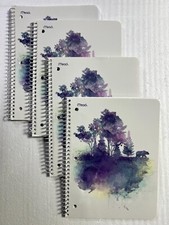 4 1 Subject WIDE Ruled Standard Notebook- 70 SHEETS MEAD LOT OF 4