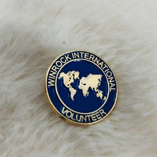 Winrock International Volunteer Enamel Lapel Pin