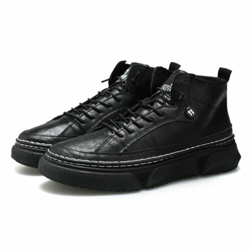 Bottes Motard Wesco Boss 20 - Cuir Noir - Taille UK9 US10 - Occasion Parfait État