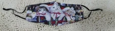 Christmas Face Mask, 3 CHRISTMAS KITTIES 