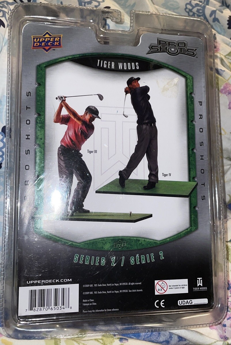 ゴルフフィギュア VINTAGE 2009 UPPER DECK TIGER WOODS PRO SHOTS TIGER III