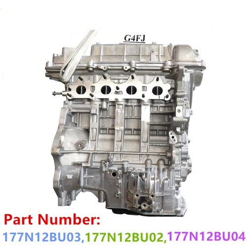 New G4FJ 1.6L Turbo Engine Assembly 177N1-2BU03 For Hyundai Veloster Accent Kia - Bild 4 von 6