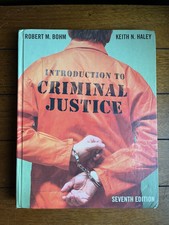 Introduction To Criminal Justice 7th edition