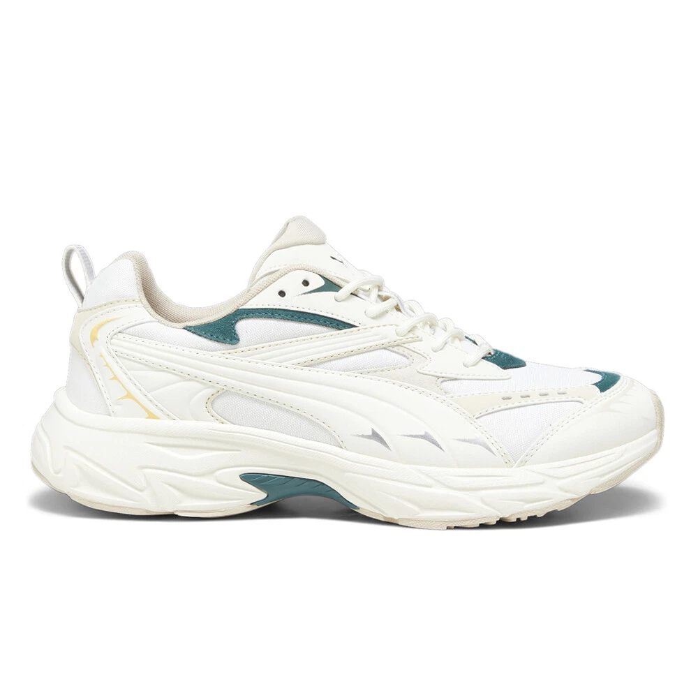 Puma Morphic Varsity Lace Up Mens White Sneakers Casual Shoes