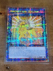 Knightmare Unicorn - RA01-EN043 - Quarter Century Secret Rare - 1st Edition