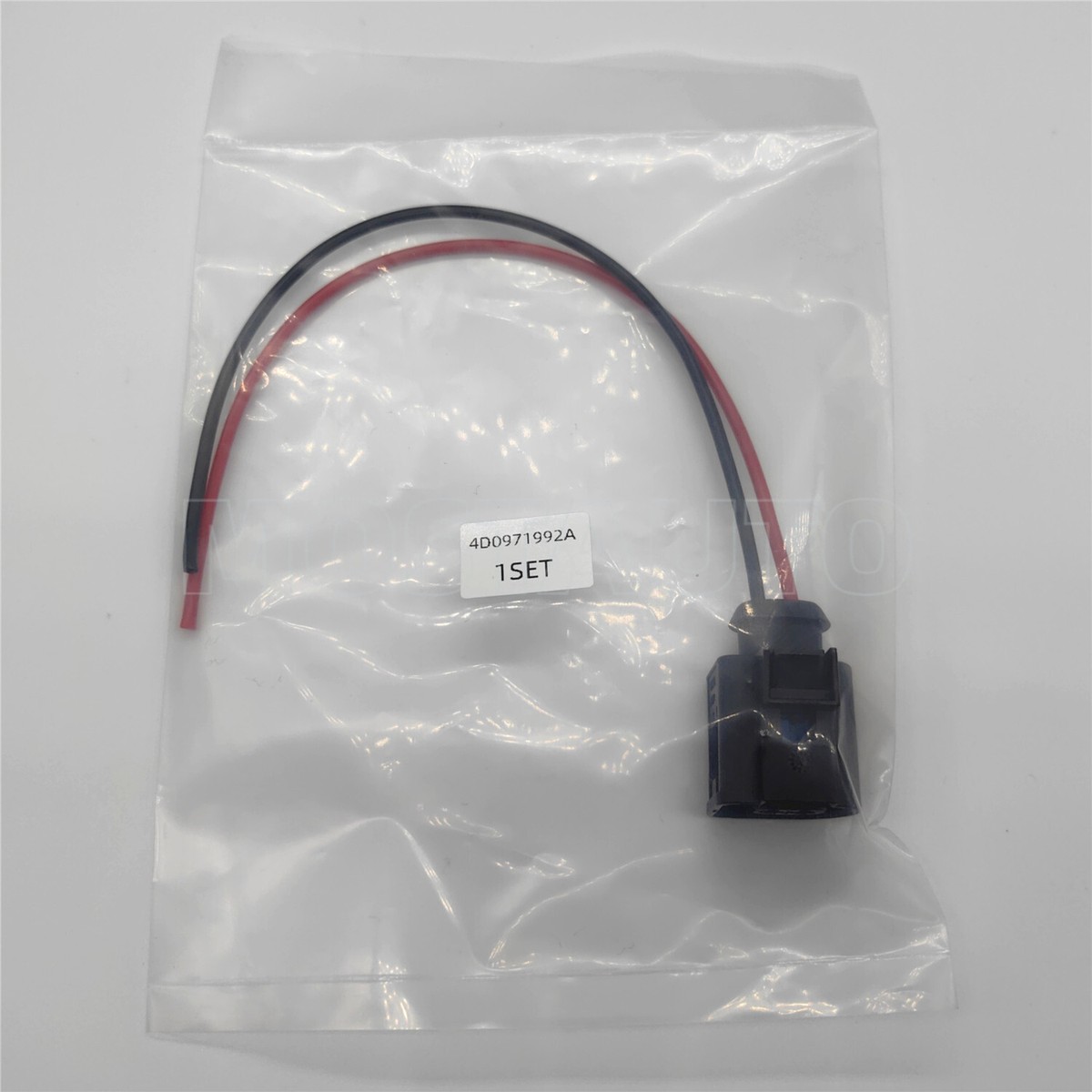 4D0971992A 2-Way Connector Pigtail Plug For VW, Audi, Skoda, Seat
