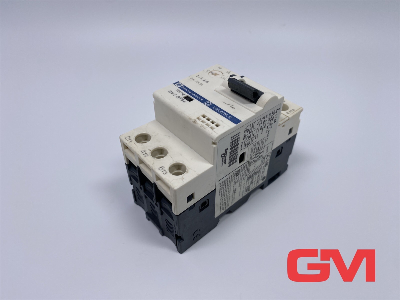 Telemecanique Circuit Protector GV2-RT06 Transformer Protection Switch 1-1.6A