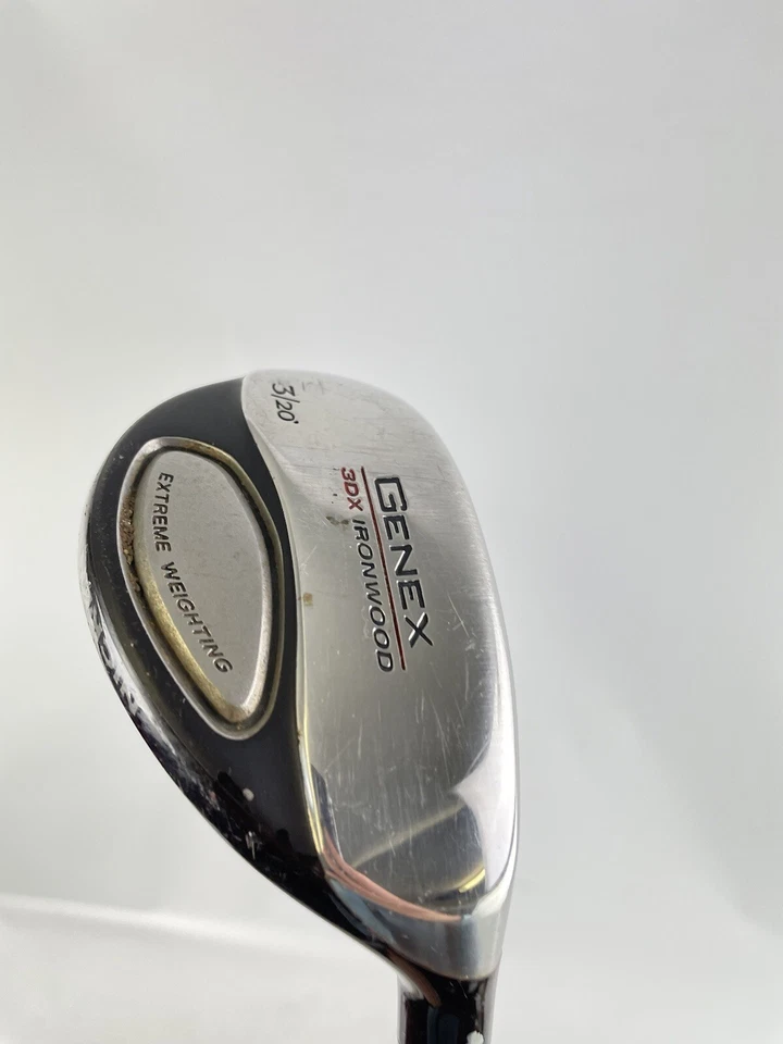 Nickent Genex 3 Iron/Wood 20* Uniflex Steel /Right /New Grip /8853 - Image 2 of 4