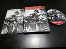 Medal of Honor: Vanguard (Sony PlayStation 2, 2007) CIB! TESTED! FREE SHIPPING!