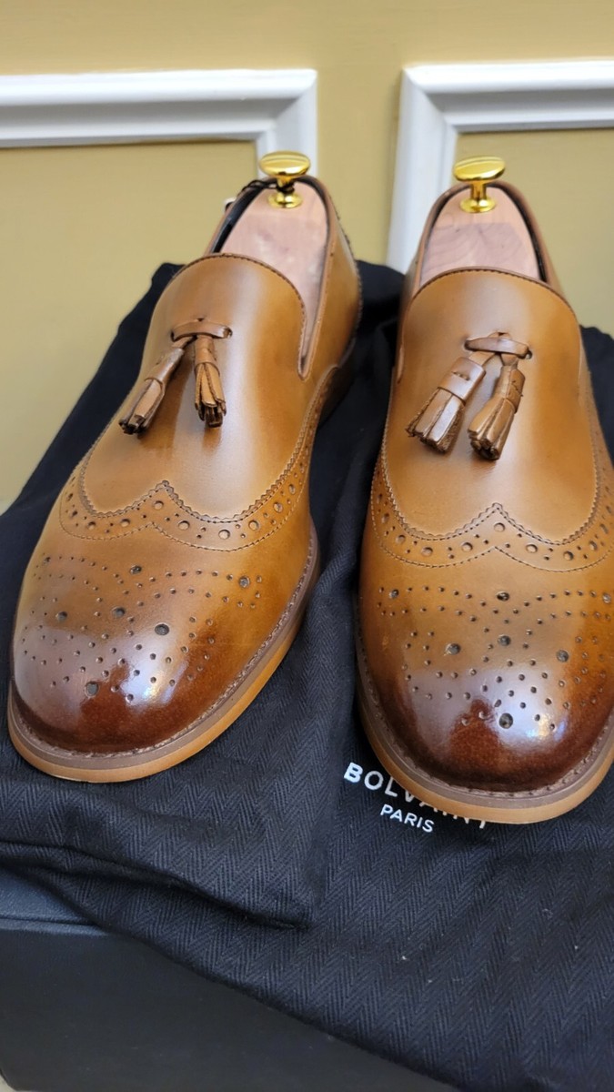 Bolvaint Verrocchio Tassel Loafers Brown Leather Size 43/ US 10 The Verrocchio Tassel Loafer – Bolvaint – Paris main image 3