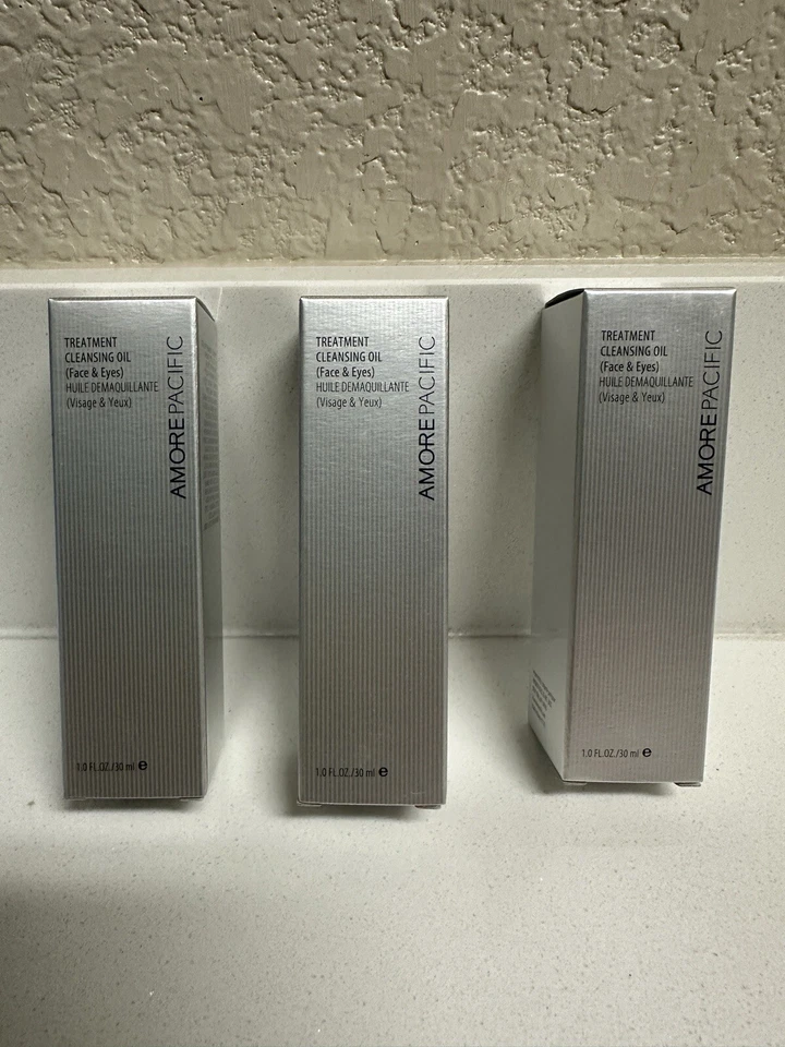 Limpiador facial aceite limpiador tratamiento AMOREPACIFIC 1,0 OZ/30 ML cada botella. Foto 2 de 3