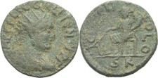 Lykaonien Lycaonia Iconion Bronze Gallienus, 21mm/ 5,7g Original M&uuml;nze #C240