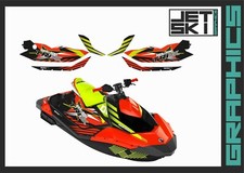 SEADOO SPARK TRIXX graphics set decals stickers kit for 2020 jet ski 2up 3up 