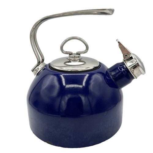 Chantal 4 cup Brushed Stainless Steel Electric Tea Kettle ~ Brand