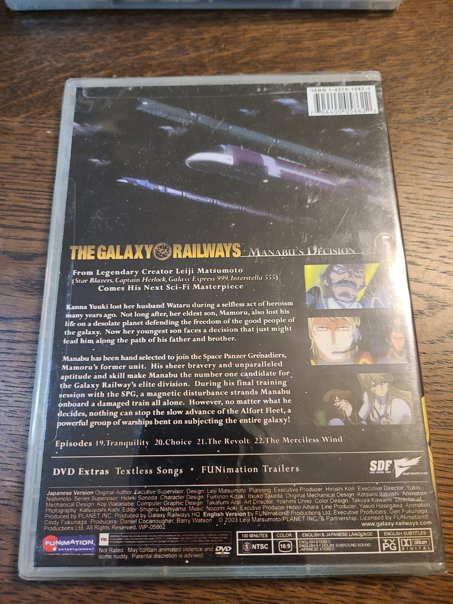 The Galaxy Railways - Station 5: Manabus Decision (DVD) for sale