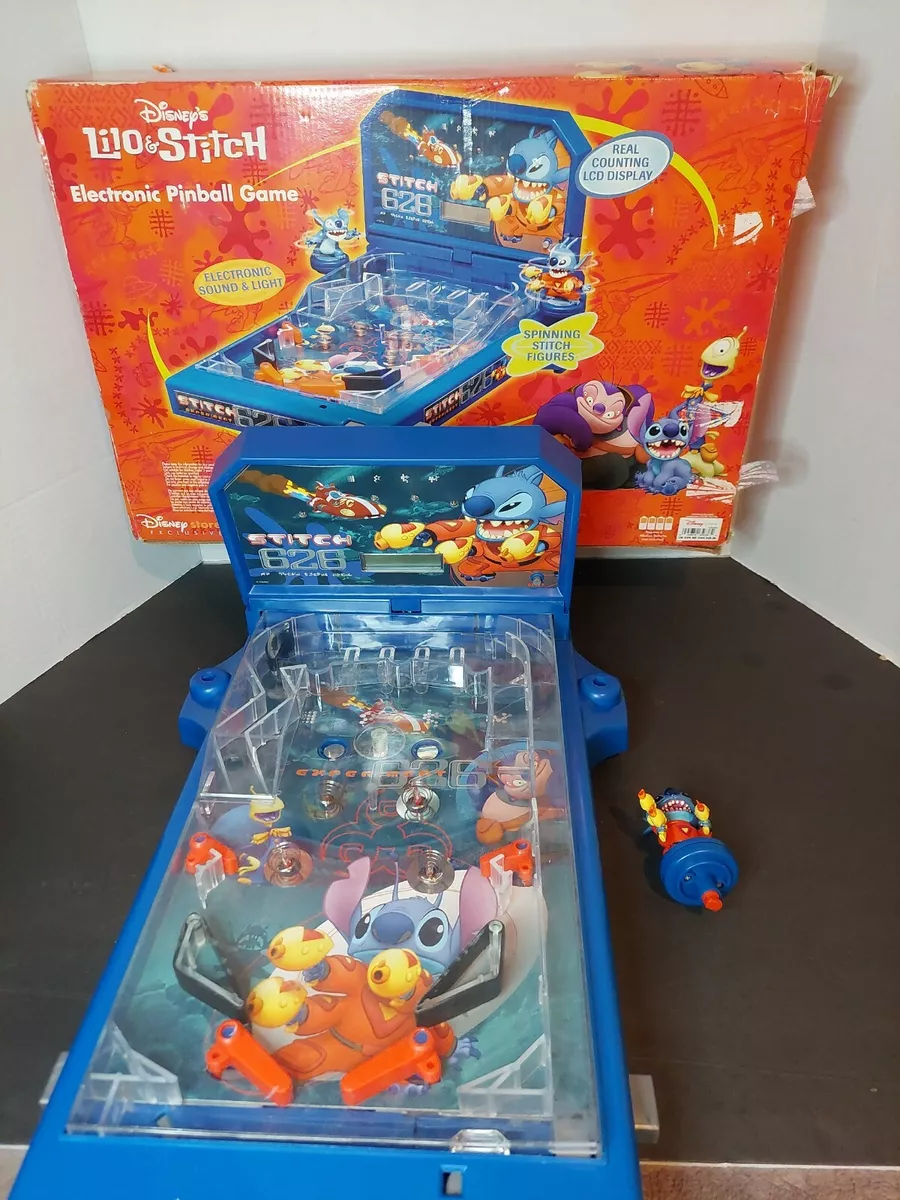 DISNEY'S LLILO & STITCH ELECTRONIC PINBALL MACHINE GAME BATTERY OPERATED  Toys