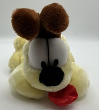 A Rare PAWS NWT Garfield Odie Vintage Plush Toy Stuffed Animal Dog Puppy Toy