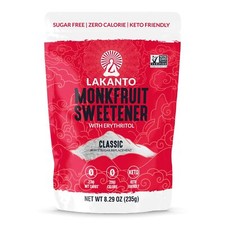 Lakanto Classic Monk Fruit Sweetener with Erythritol Classic White 8.29 oz