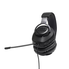 JBL Quantum 100 Wired Over-Ear Gaming Headset Detachable Boom Mic, Black 2