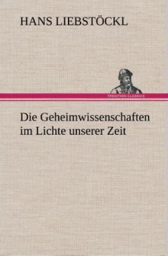 Thumbnail - Die Geheimwissenschaften Lichte Unserer Zeit 2139
