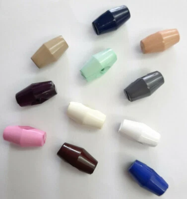 Toggle buttons Aran 20mm - novelty button - Baby - 12 colours - Wool - Craft