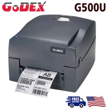 Godex G500U Thermal Printer Label Barcode Printer USB 4" Desktop 203dpi