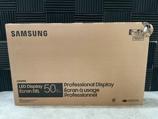 Samsung 50" Commercial LED LCD Signage Display 4K LH50QBREBGCXGO           NEW