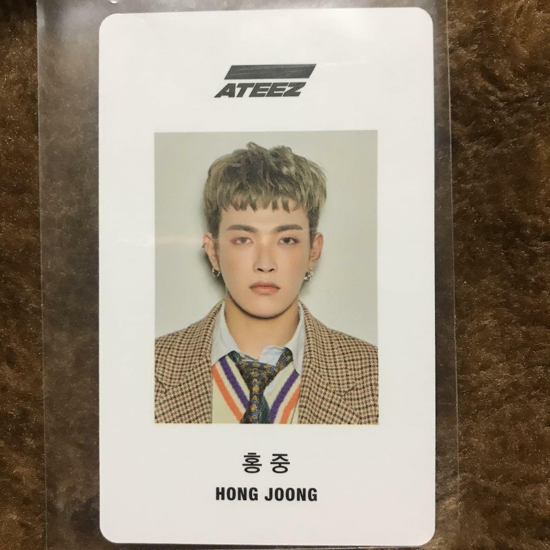 ATEEZ 2020 SEASON'S GREETINGS Employee ID card photocard ATEEZ 2020 SEASON'S GREETINGS Employee ID card photocard