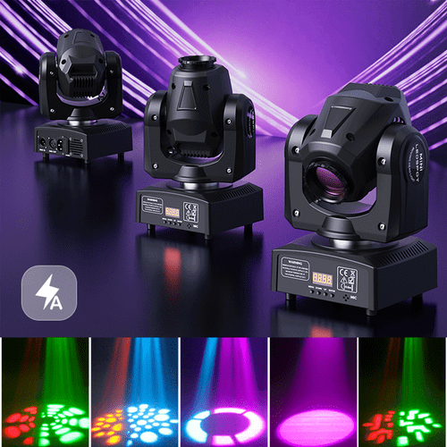 120W Moving Head Beam 8Gobos DMX RGBW Partylicht Disco Lichteffekt Weihnachten - Afbeelding 15 van 30
