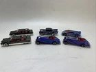 Hot Wheels-Mattel-Vintage Glitter Cars (6 Piece Lot) Malaysia 1976 1990 1982
