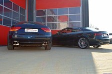 FMS 3 Zoll 76mm Duplex-Anlage Edelstahl Audi A5 Coupe (B8, 07-) 2.0TDI 125/130kW