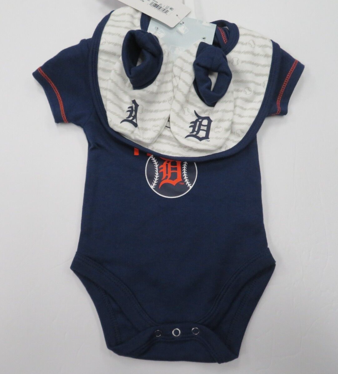 Infant Boys MLB Detroit Tigers Piece Set Size 0-3mo NWT