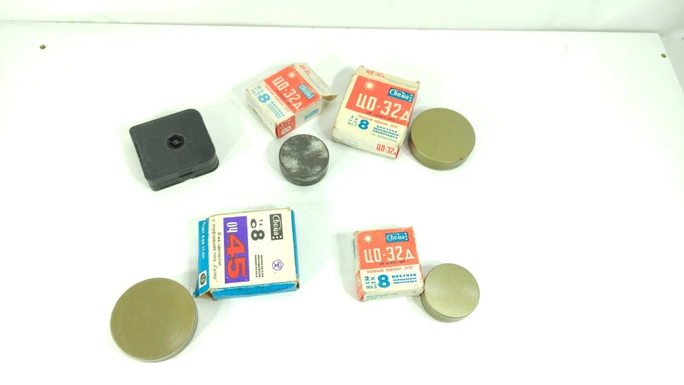 SVEMA 8mm Film CO-32d 1x8mm Cine Movie COLOR Reversal Film Cassette USSR Soviet - Image 3 of 4