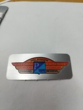 Aufkleber Vespa Händlerschild für's Beinschild Bazzani Domenico