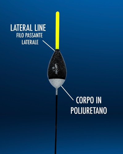Galleggiante colmic SALPA gr.0,30-3,00 filo passante interno starlight 3,0mm - Picture 5 of 5