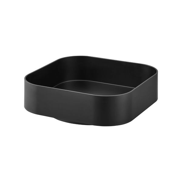 Drehbare Aufbewahrungsschale Schwarz 360° Organizer KüChe Bad Yamazaki Tower-image