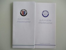 Alpina BMW B12 5,0 L B11 3,5 B10 3,5 B6 3,5 S B3 2,7 Prospekt + Preisliste 1989